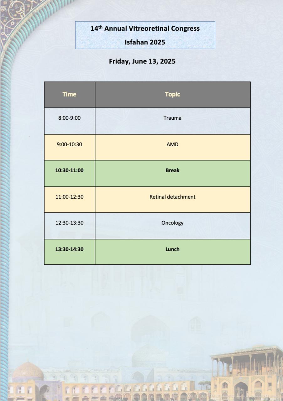 Friday program